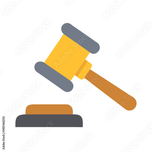  Gavel Icon for Judicial Decisions