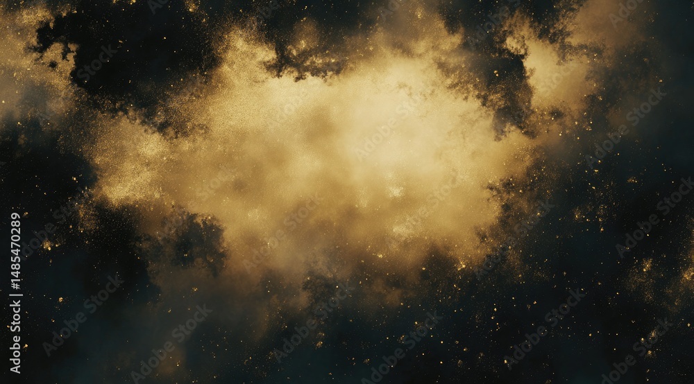 Fototapeta premium Celestial smoky clouds