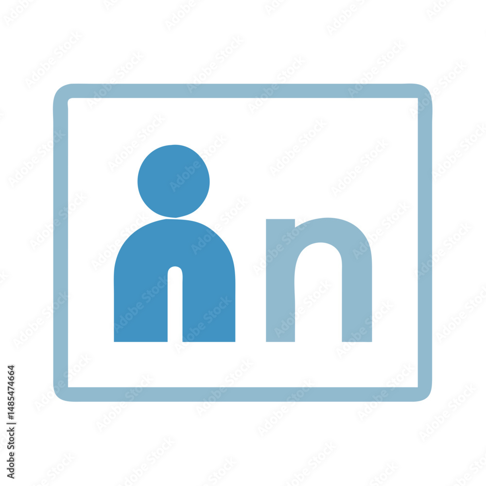 Creative LinkedIn Graphic Icon Creative LinkedIn Graphic Icon