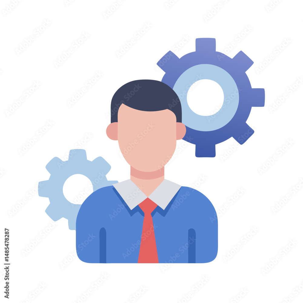 Professional Manager Icon for Leadership Professional Manager Icon for Leadership