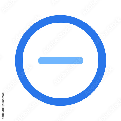  Dynamic Minus Sign Icon for Analysis