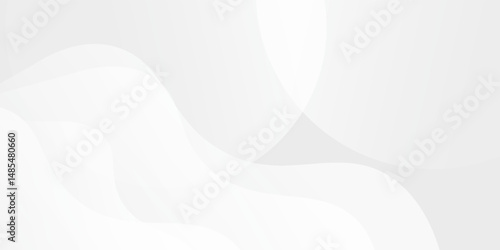 Abstract white winter landscape with icy texture, evoking a clean, snowy mountain scene. A plain, light gray or white surface with subtle folds. vector