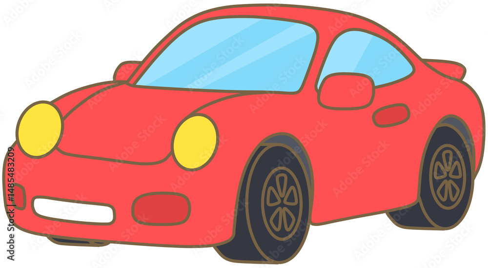 Naklejka premium 자동차 (car)