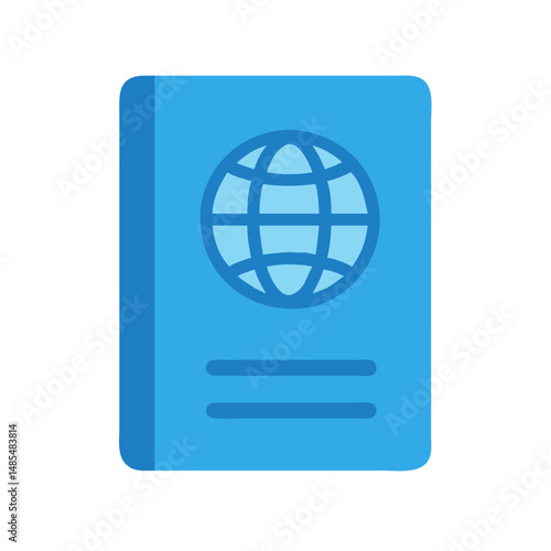  Passport Icon for Travel and Identification