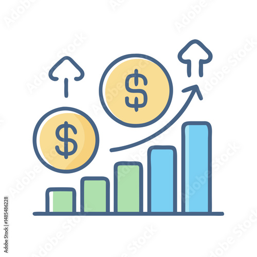  Financial Growth Icons for Profit Strategies
