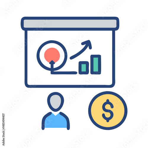  Modern Sales Pitch Icon for Strategy