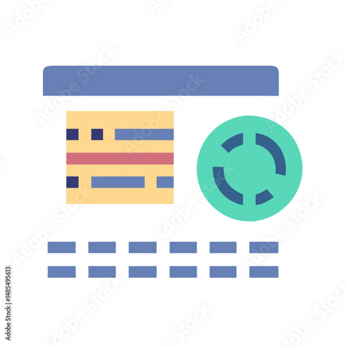  Modern SEM Icon for Digital Advertising
