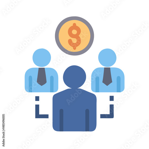  Modern Shareholder Icon for Corporate Governance