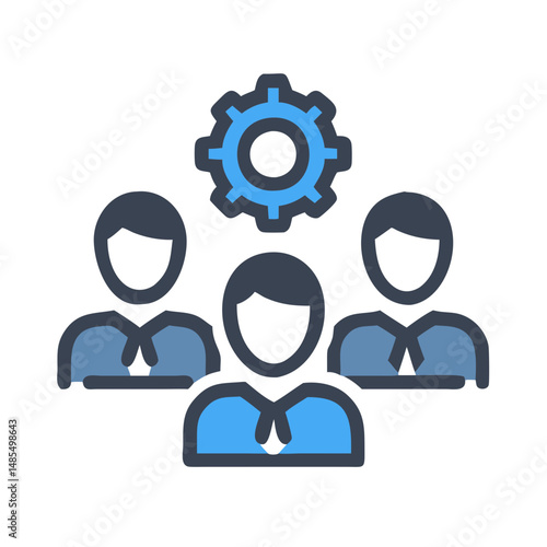  Teamwork Icon for Collaboration and Synergy