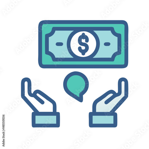  Dynamic Wages Icon for Compensation