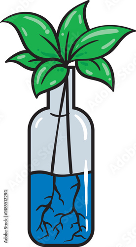 Plant on the Bottle