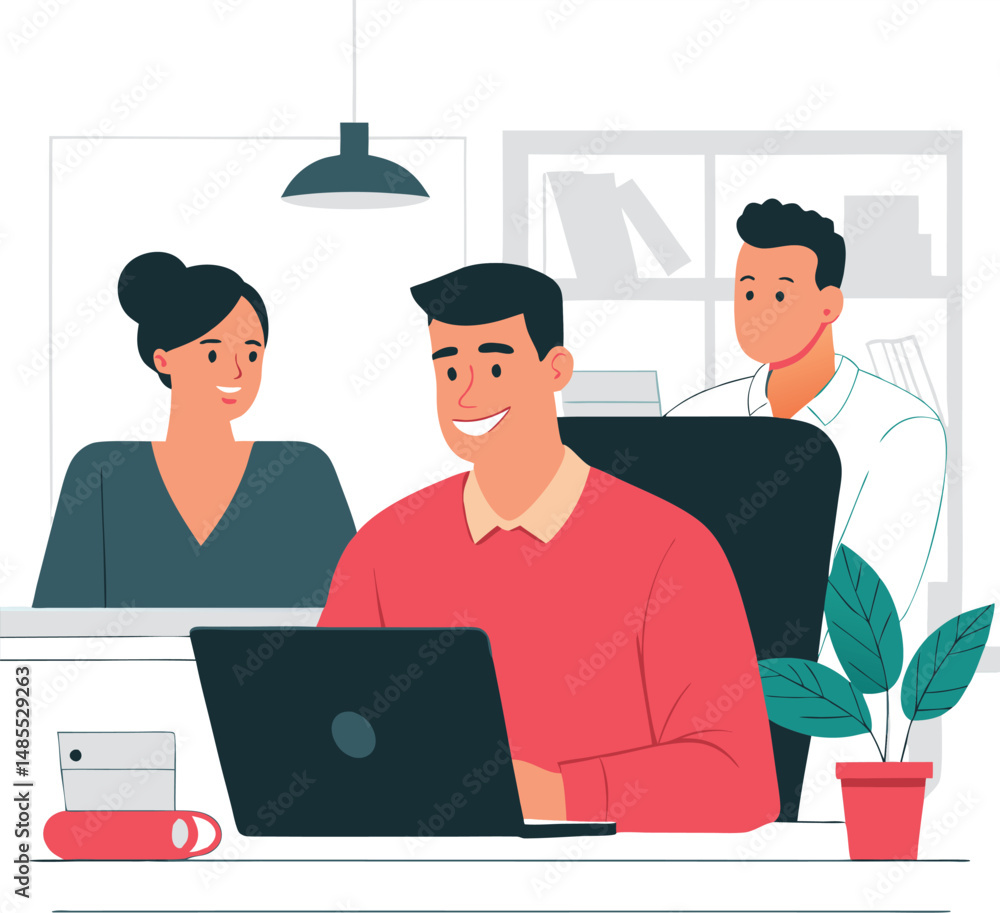 Fototapeta premium Worker