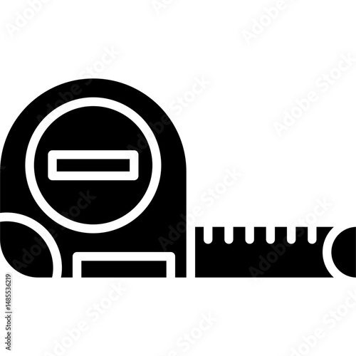 Tape Measure Icon Vector Element