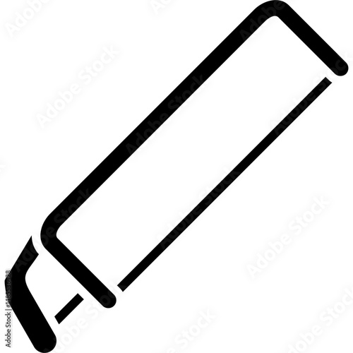 Coping Saw Icon Vector Element