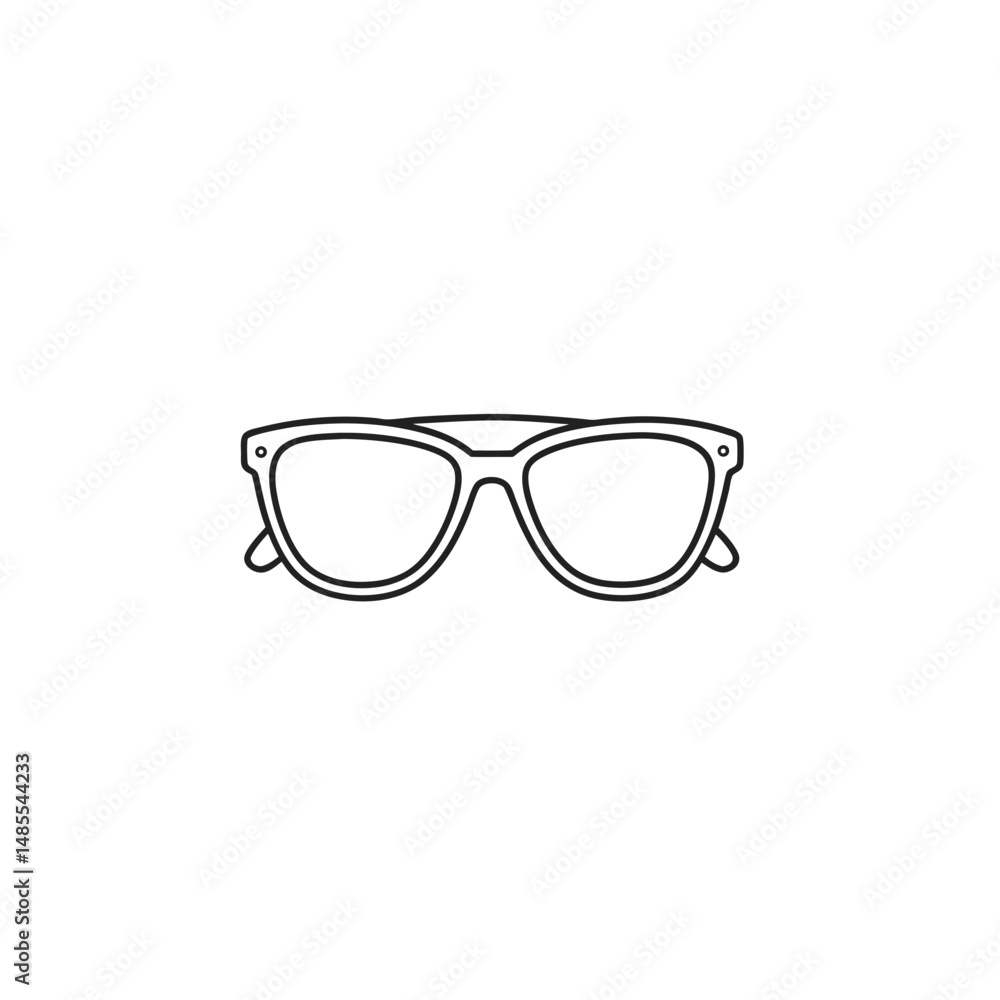 sunglasses isolated on white background sunglasses isolated on white background