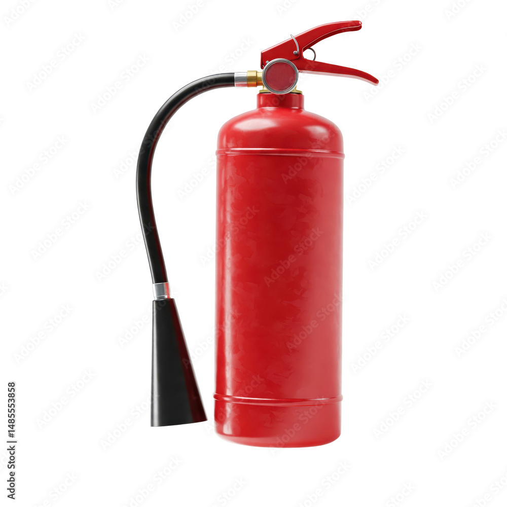 red fire extinguisher for car safety use red fire extinguisher for car safety use