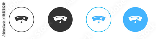 car windscreen icon Editable flat style, illustration icons