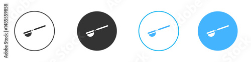 sieve icon Editable flat style, illustration icons