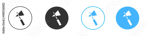 reflex hammer icon Editable flat style, illustration icons