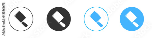 Hatchet icon Editable flat style, illustration icons