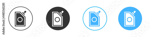Doy pack pouch icon Editable flat style, illustration icons