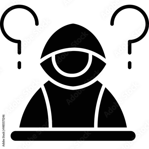 Hacker Icon Vector Element