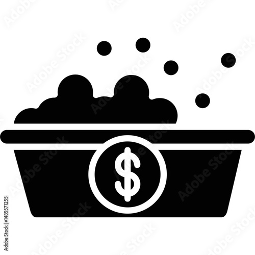 Money Laundering Icon Vector Element