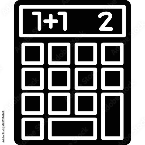 Calculator Icon Vector Element