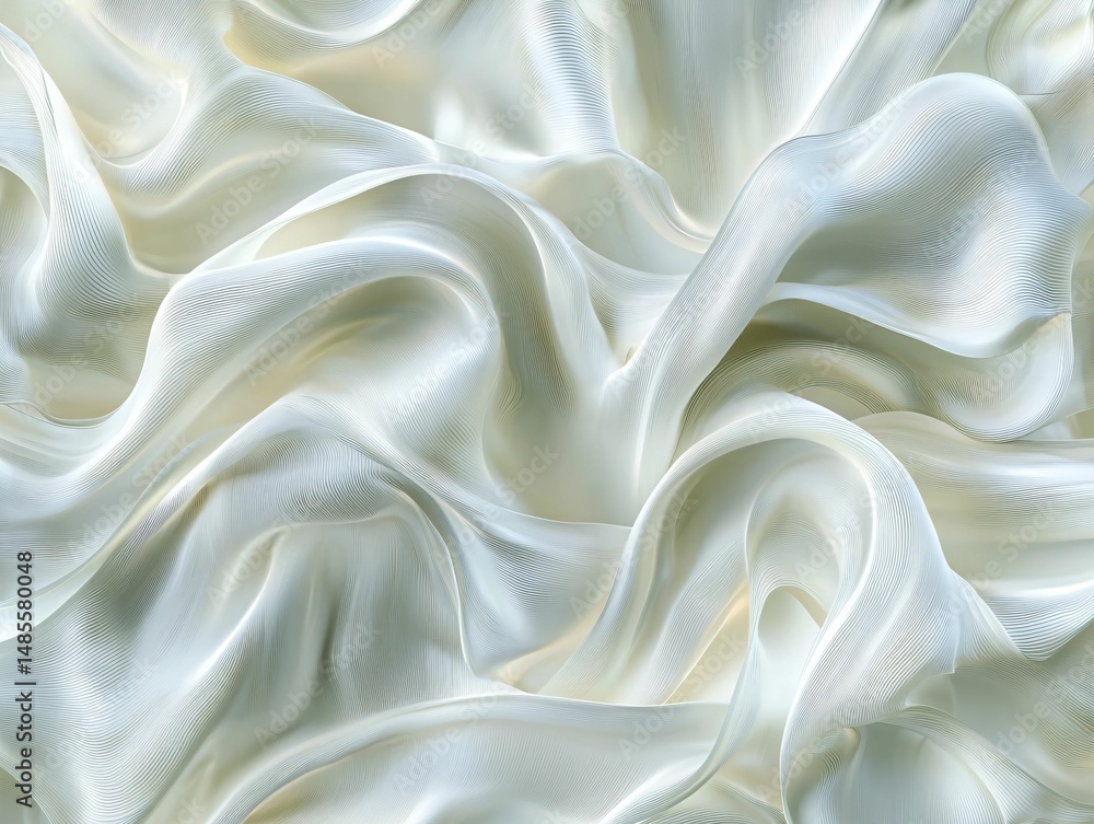 Fototapeta premium Elegant Draped Silk