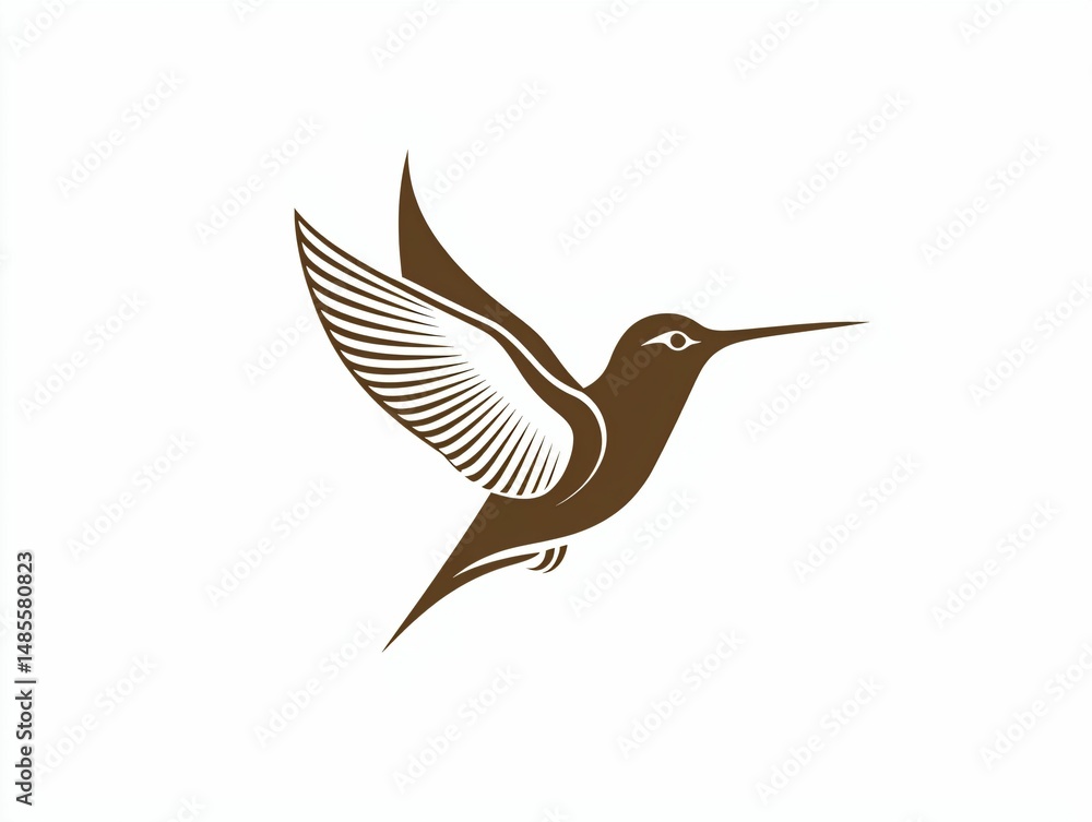 Fototapeta premium Hummingbird Logo