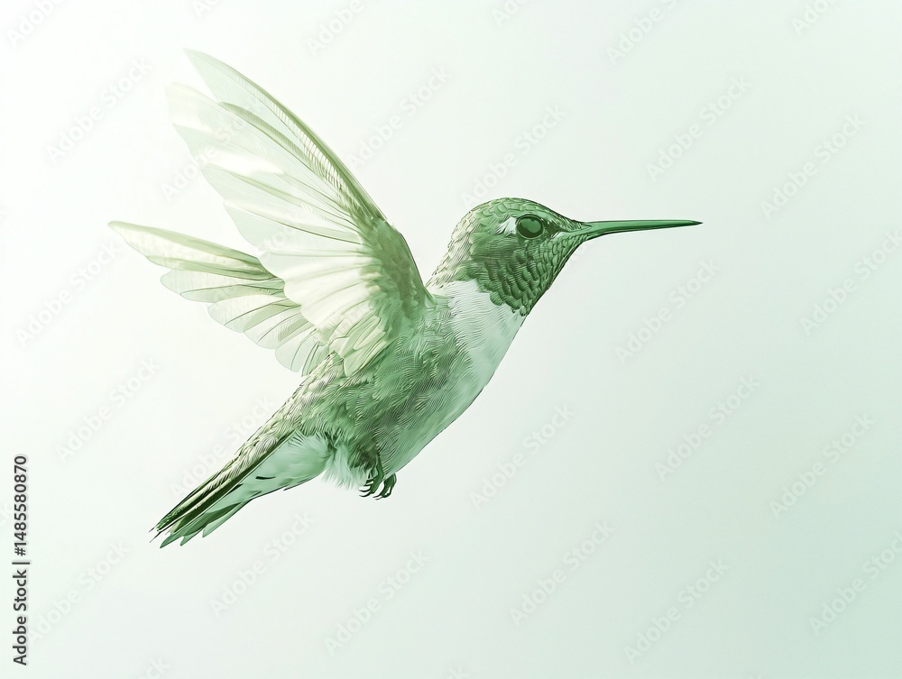 Hummingbird in Flight Hummingbird in Flight