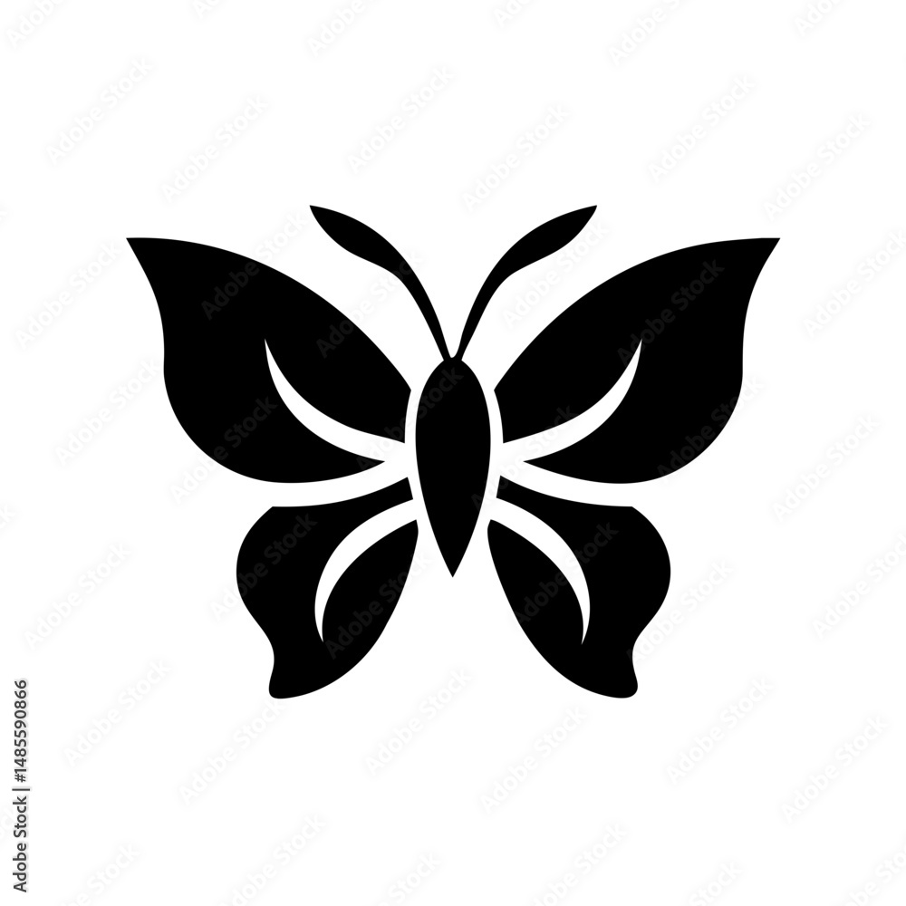 Butterfly vector black and white Butterfly vector black and white