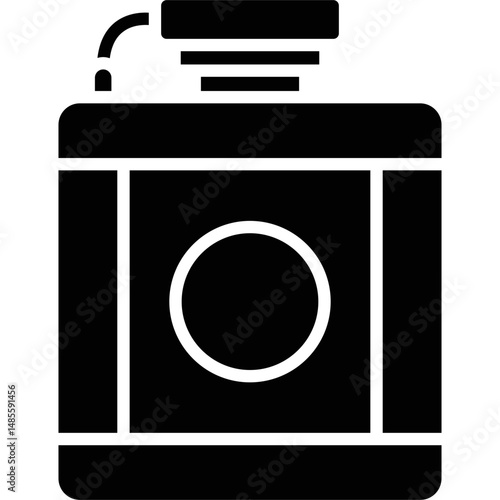 Hip Flask Icon Vector Element