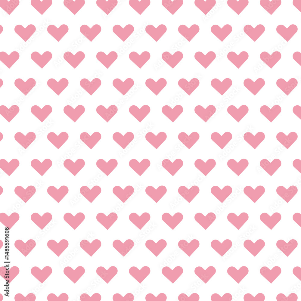 simple abstract light pink colour seamless heart shape pattern simple abstract light pink colour seamless heart shape pattern