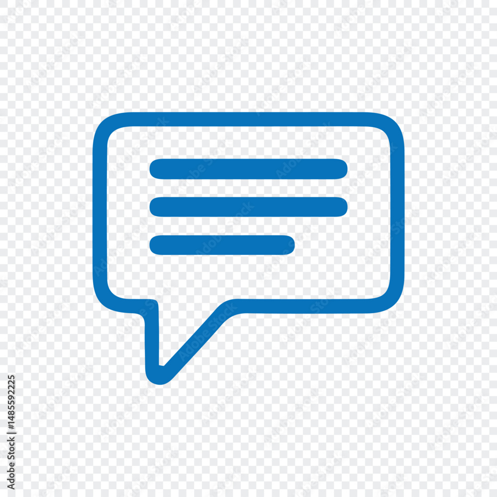 blue speech bubble blue speech bubble