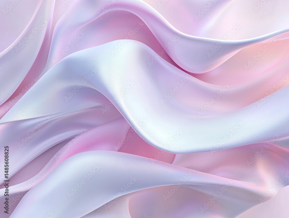 Obraz premium Pink Silk Drape