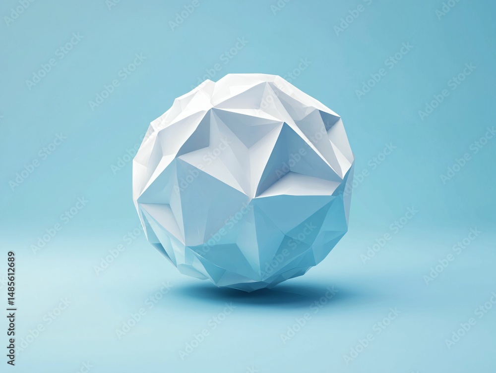 Abstract Geometric Sphere Abstract Geometric Sphere