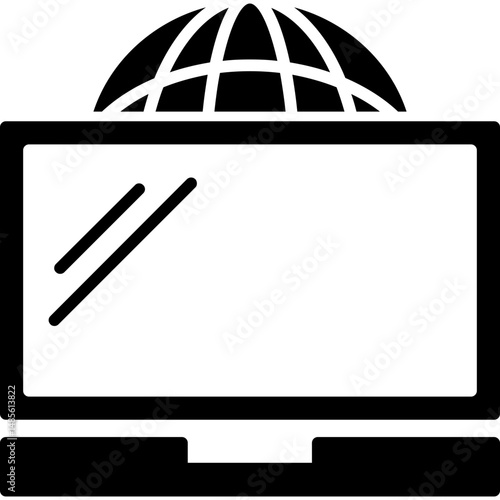 Online Work Icon