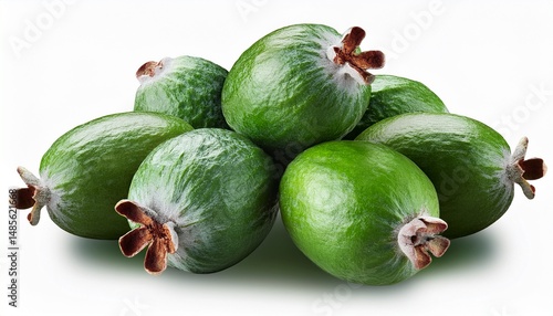 Wallpaper Mural Feijoa Fruit Still Life: Exotic and Fresh Torontodigital.ca