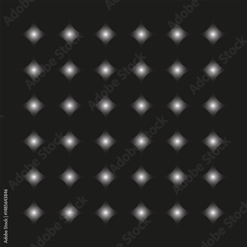 seamless geometric pattern black and white