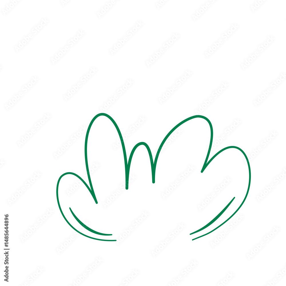 Obraz premium Doodle Bush