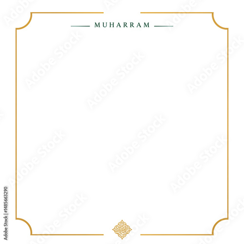 Elegant Muharram Islamic Go...