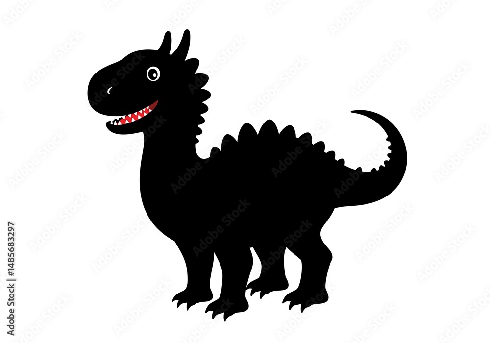 Fototapeta premium Shadow Dragon's Grin