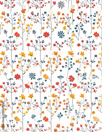 seamless floral background