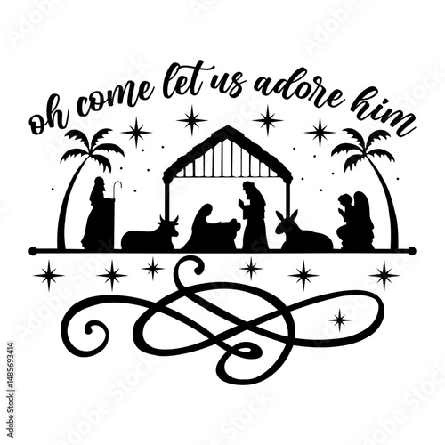 oh come let us adore him