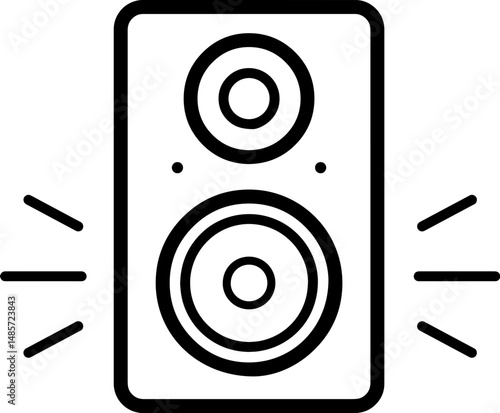 speaker music player icon