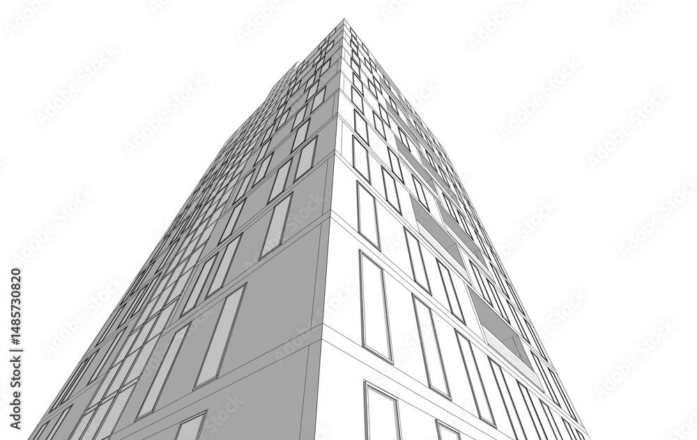 Fototapeta premium modern office building