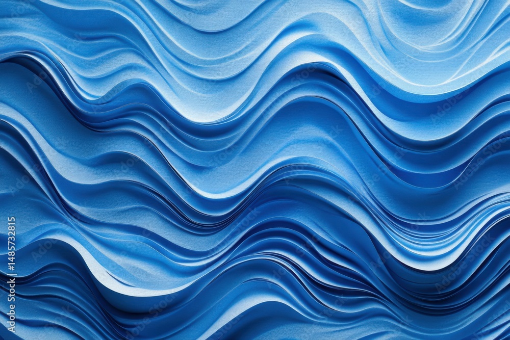 Abstract Blue Waves Abstract Blue Waves