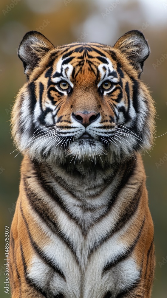 Obraz premium Majestic tiger portrait