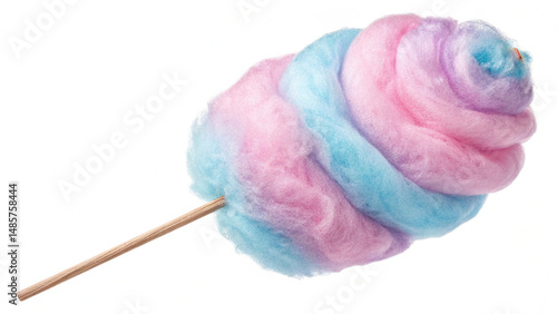 blue wool yarn